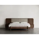 RIDGE – Dark Walnut Brown Contemporary Bedroom Set
