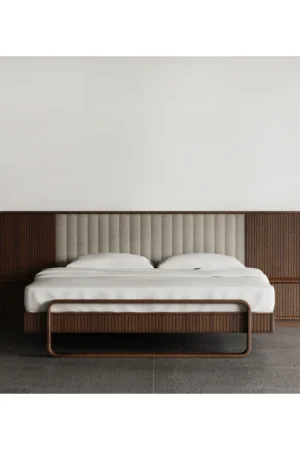 RIDGE – Dark Walnut Brown Contemporary Bedroom Set