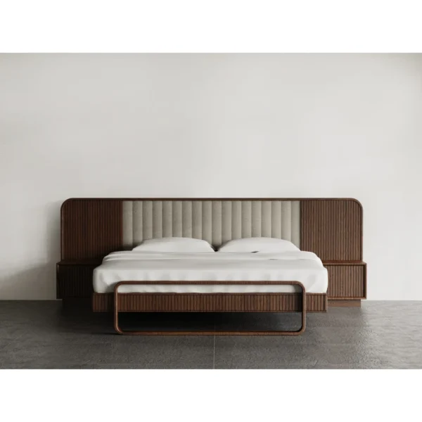 RIDGE – Dark Walnut Brown Contemporary Bedroom Set