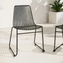 TACKEN – Black Metallic Outdoor chair