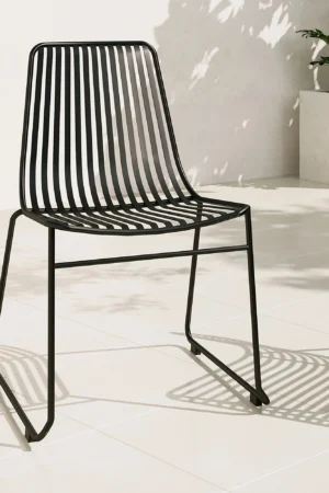 TACKEN – Black Metallic Outdoor chair