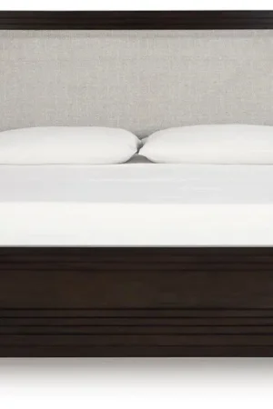 LVARA – Retro Style Dark Brown Bedroom Set