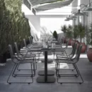 TACKEN – Black Metallic Outdoor chair
